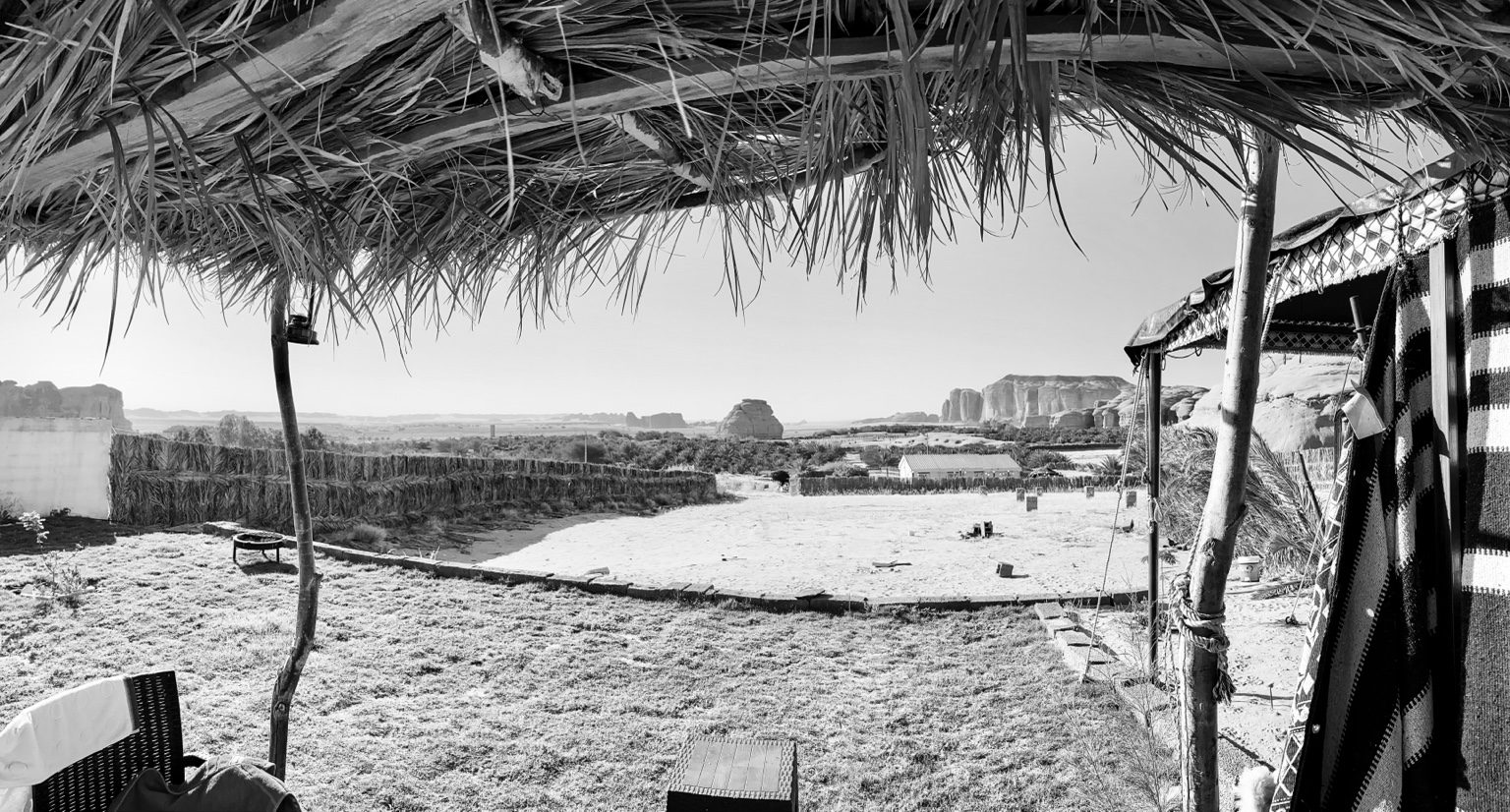 AlUla shaded viewpoint